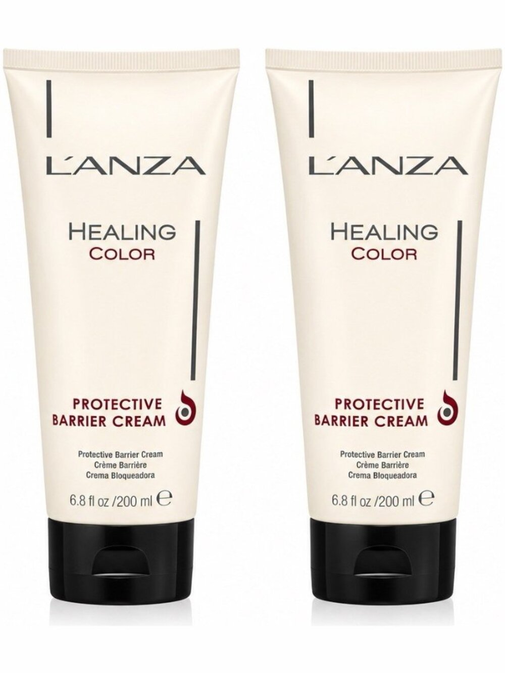 L’ANZA Healing Color Protective Barrier Cream 6.8 fl oz 200ml Duo 2 Pack